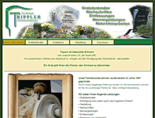Tablet Screenshot of grabmale-trippler.de